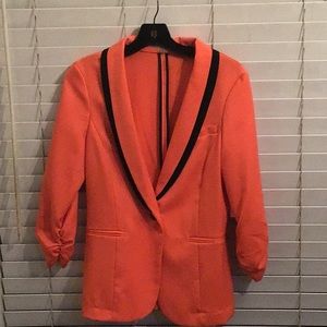 Brand New Nice Orange Tuxedo Style Blazer
